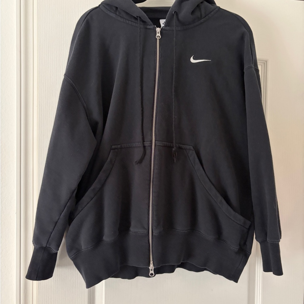 Nike Black Full-Zip Hoodie